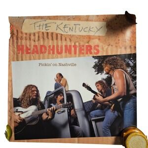 Kentucky Headhunters Pickin' on Nashville VTG 1989 Promo Poster 24x24 PolyGram